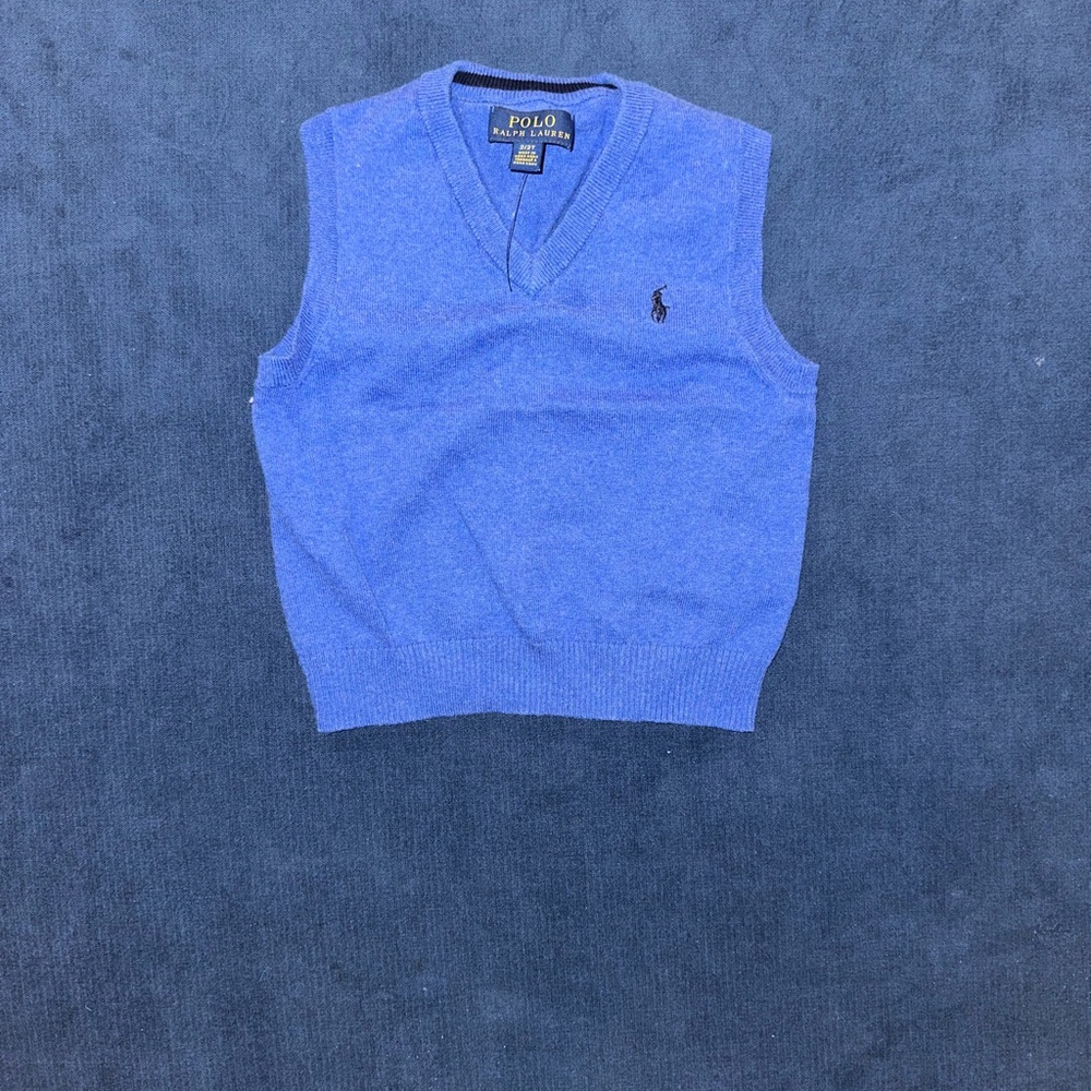Polo Ralph Lauren Sweater Vest – 2T/2T – Blue